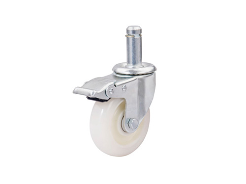 4寸插杆型白尼龙轮带...