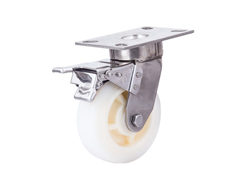 不锈钢重型尼龙万向轮...