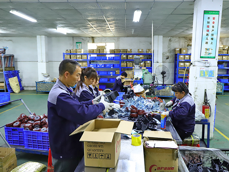 凯信脚轮万向轮装配车...