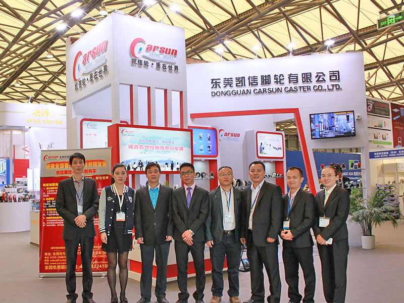 凯信脚轮万向轮展会