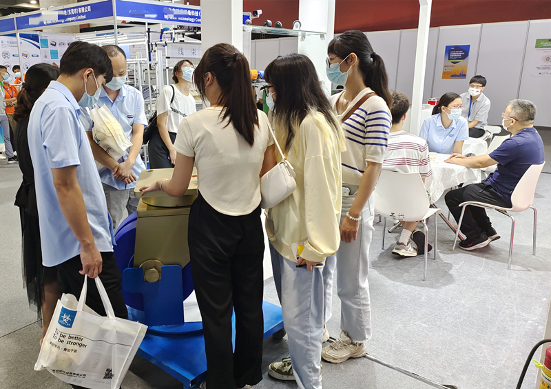 东莞凯信脚轮生产厂家2022广交会物流装备展现场