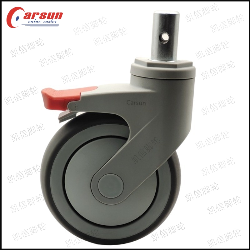 插杆型全塑静音医疗脚...