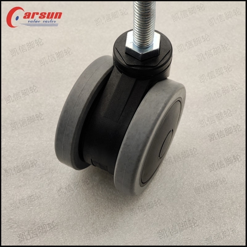 丝杆型3寸导电双轮医...