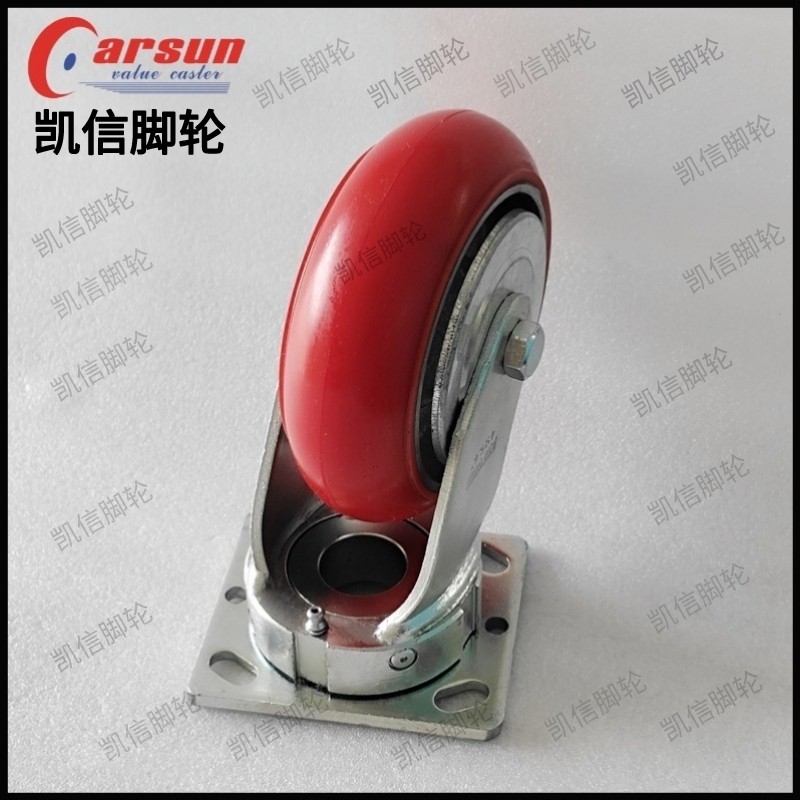 重型脚轮,抗冲击脚轮,万向轮,万向脚轮,重型万向轮,铁芯聚氨酯脚轮,6寸万向轮,凯信脚轮,脚轮厂家,脚轮