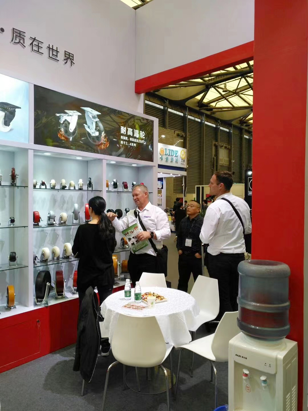 2017亚洲国际物流技术与运输系统展览会东莞凯信脚轮厂家展会现场