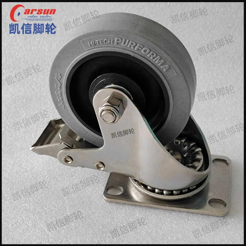 导电脚轮,不锈钢脚轮,不锈钢导电脚轮,脚轮,万向轮,定向脚轮,凯信脚轮