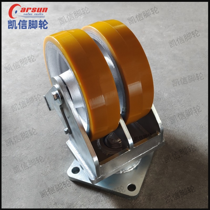 超重型脚轮,万向轮,铁芯聚氨酯脚轮,双轮脚轮,12寸脚轮,凯信脚轮,脚轮厂家