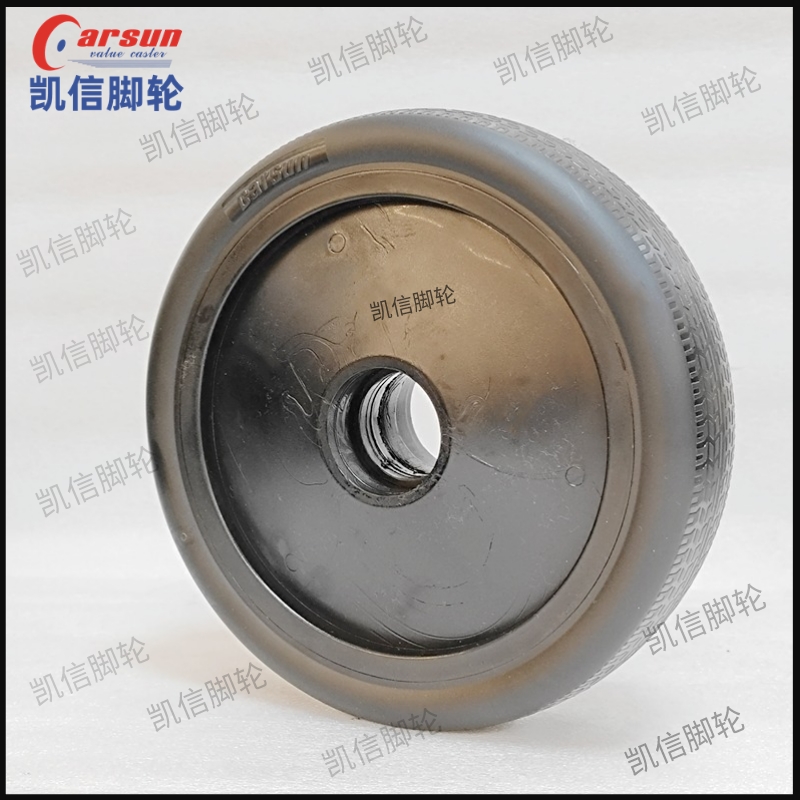 重型8寸全尼龙轮带防...