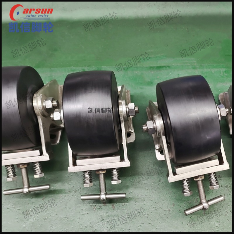 超重型脚轮,重型脚轮,不锈钢脚轮,脚轮,万向轮,尼龙脚轮,尼龙轮,6寸万向轮,MC浇铸尼龙脚轮,凯信脚轮源头厂家