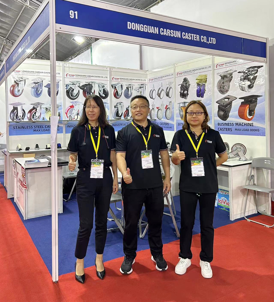 凯信脚轮,脚轮厂家,脚轮源头厂家,脚轮厂,展会,工业展,东莞制造