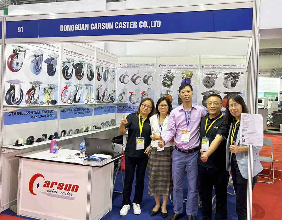 凯信脚轮,脚轮厂家,脚轮源头厂家,脚轮厂,展会,工业展,东莞制造