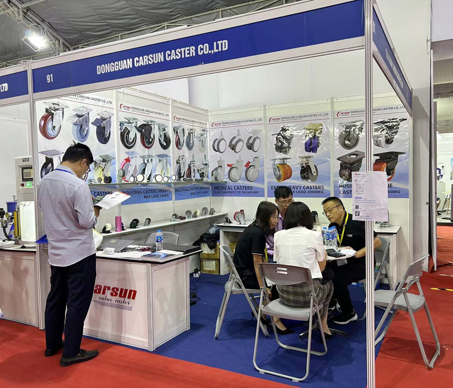 凯信脚轮,脚轮厂家,脚轮源头厂家,脚轮厂,展会,工业展,东莞制造