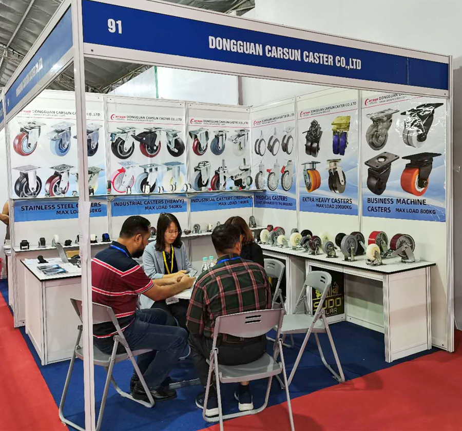 凯信脚轮,脚轮厂家,脚轮源头厂家,脚轮厂,展会,工业展,东莞制造