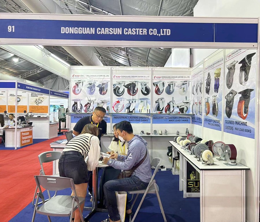 凯信脚轮,脚轮厂家,脚轮源头厂家,脚轮厂,展会,工业展,东莞制造