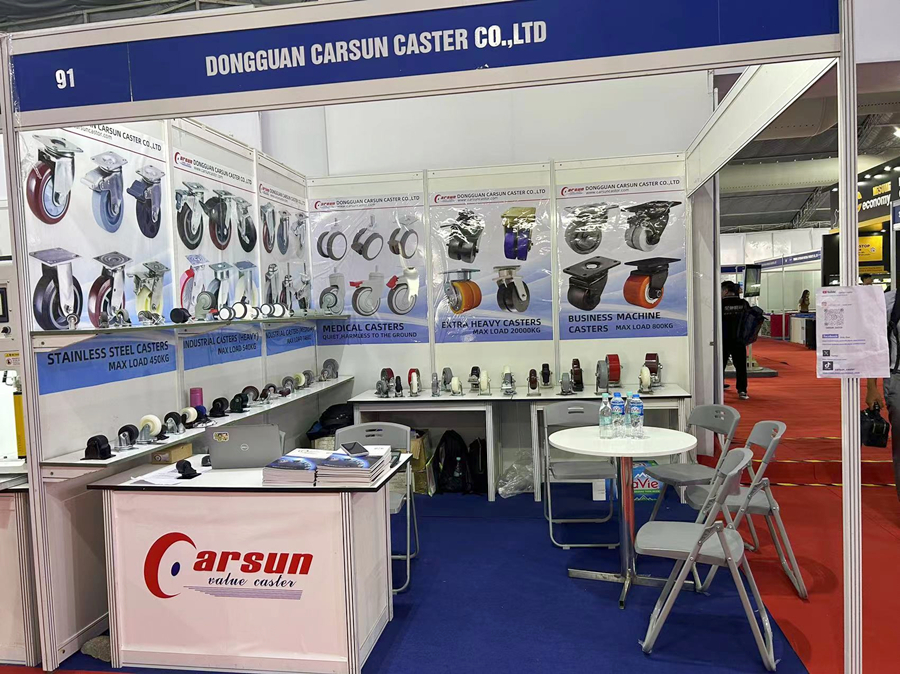 凯信脚轮,脚轮厂家,脚轮源头厂家,脚轮厂,展会,工业展,东莞制造