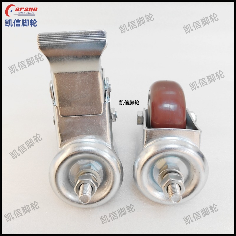 丝杆脚轮,凯信脚轮,万向轮,脚轮,聚氨脚轮,PU脚轮,中型脚轮