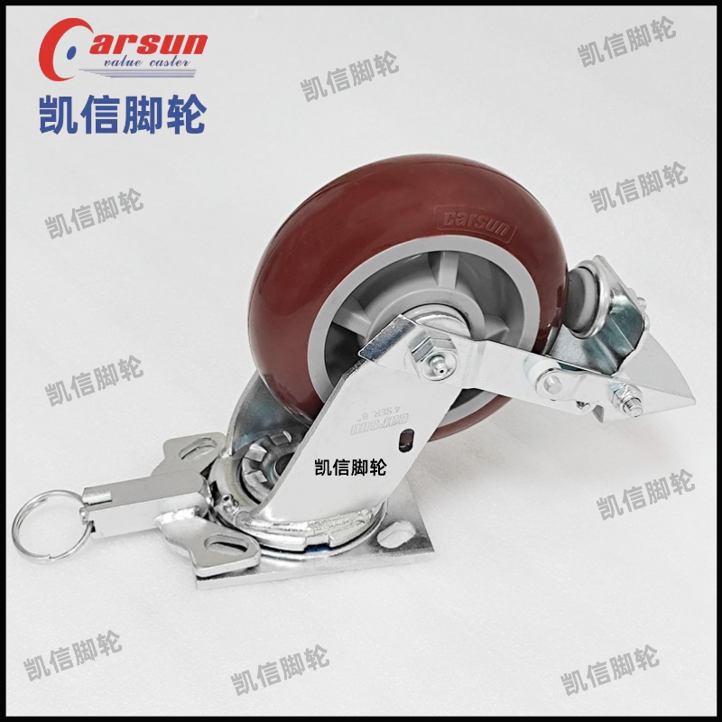 重型脚轮,聚氨酯脚轮,PU脚轮,万向轮,6寸万向轮,凯信脚轮,脚轮厂家