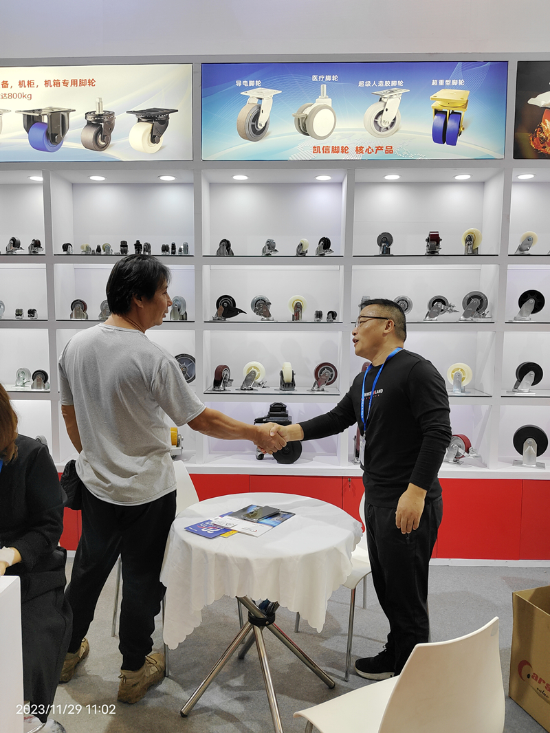 工博会,工业展,博览会,大湾区,凯信脚轮,脚轮厂家,万向轮,工业脚轮
