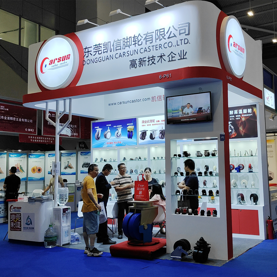 凯信脚轮,展会,工业展,深圳工业展,脚轮厂家,万向轮