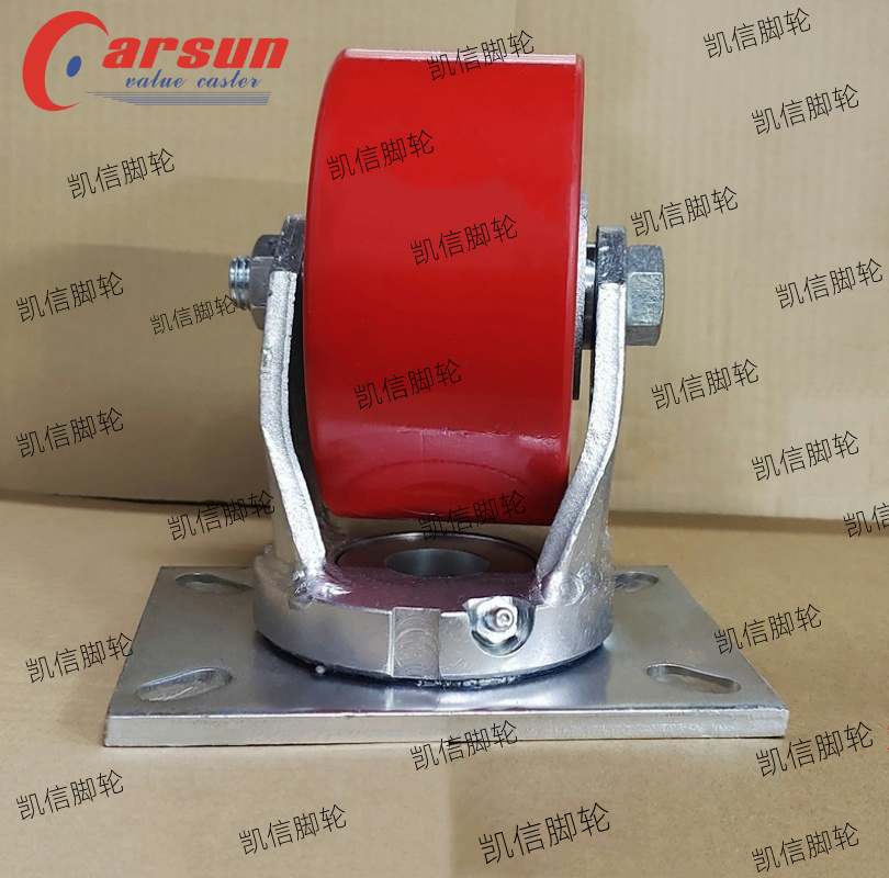 超重型工业脚轮6寸铁芯聚氨酯万向轮,脚轮厂家,凯信脚轮