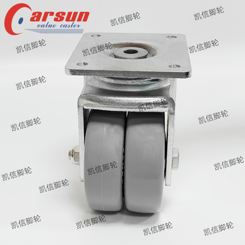 AGV脚轮,万向轮,双轮脚轮,机器人脚轮,脚轮厂家,凯信脚轮,3寸脚轮