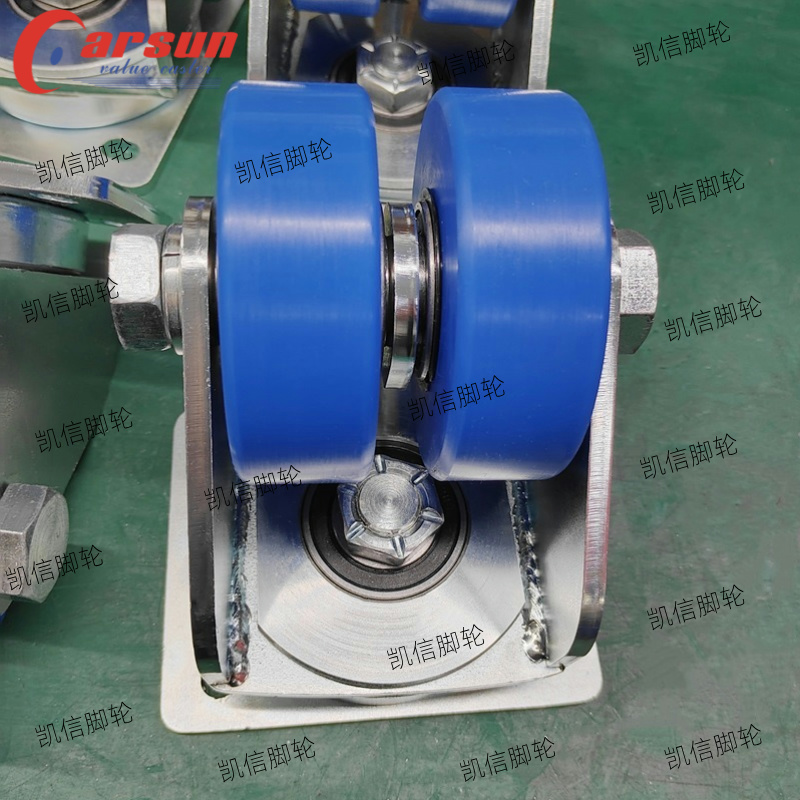 AGV脚轮,机器人脚轮,万向轮,脚轮厂家,凯信脚轮,4寸万向轮,双轮脚轮,尼龙脚轮