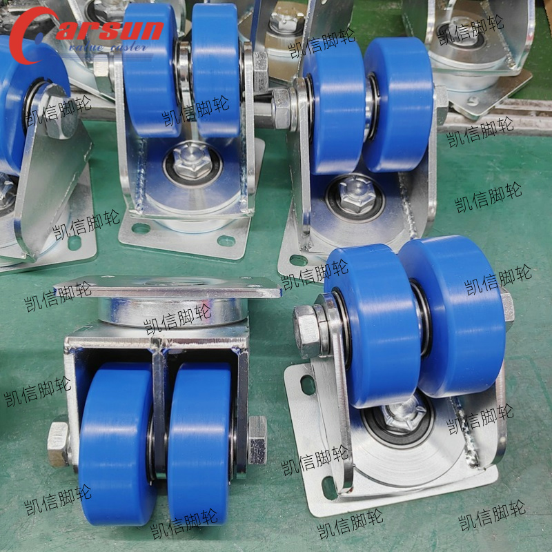 AGV脚轮,机器人脚轮,万向轮,脚轮厂家,凯信脚轮,4寸万向轮,双轮脚轮,尼龙脚轮