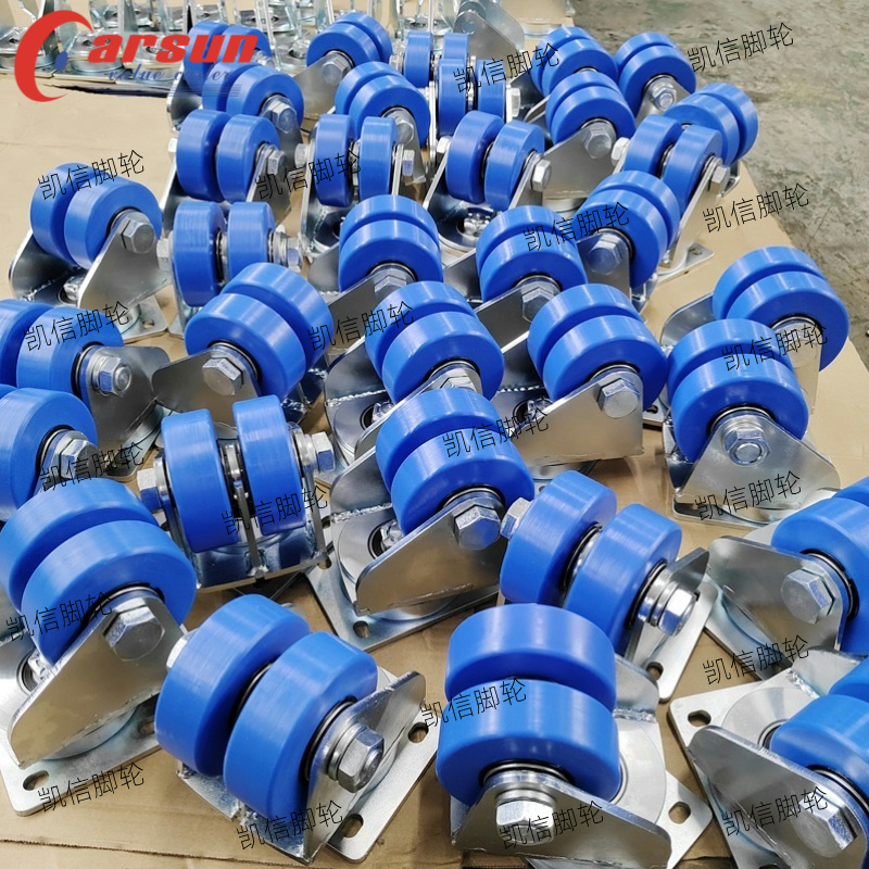 AGV脚轮,机器人脚轮,万向轮,脚轮厂家,凯信脚轮,4寸万向轮,双轮脚轮,尼龙脚轮