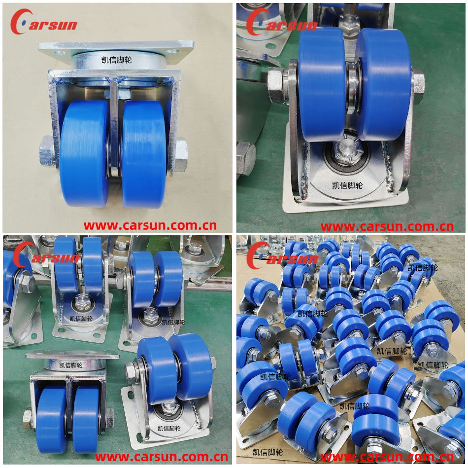 超重型脚轮,工业脚轮,4寸浇铸尼龙轮,双轮脚轮,万向轮,凯信脚轮,脚轮厂家,脚轮工厂,carsun 