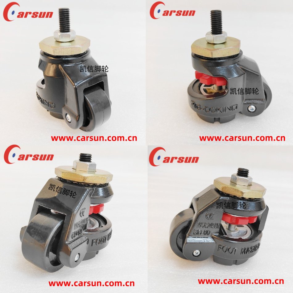 丝杆福马轮,水平调节脚轮,设备脚轮,工业脚轮,万向轮,脚轮厂家,凯信脚轮